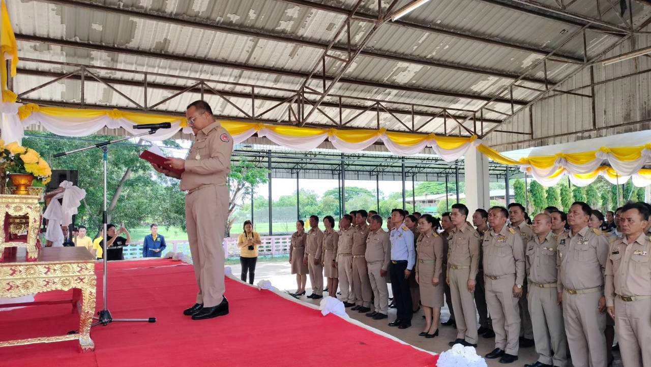 @ พช.เมืองร้อยเอ็ด : ร่วมพิธีปล่อยพันธุ์สัตว์น้ำเฉลิมพระเกียรติ เนื่องในโอกาสวันเฉลิมพระชนมพรรษา 28 กรกฎาคม 2569
